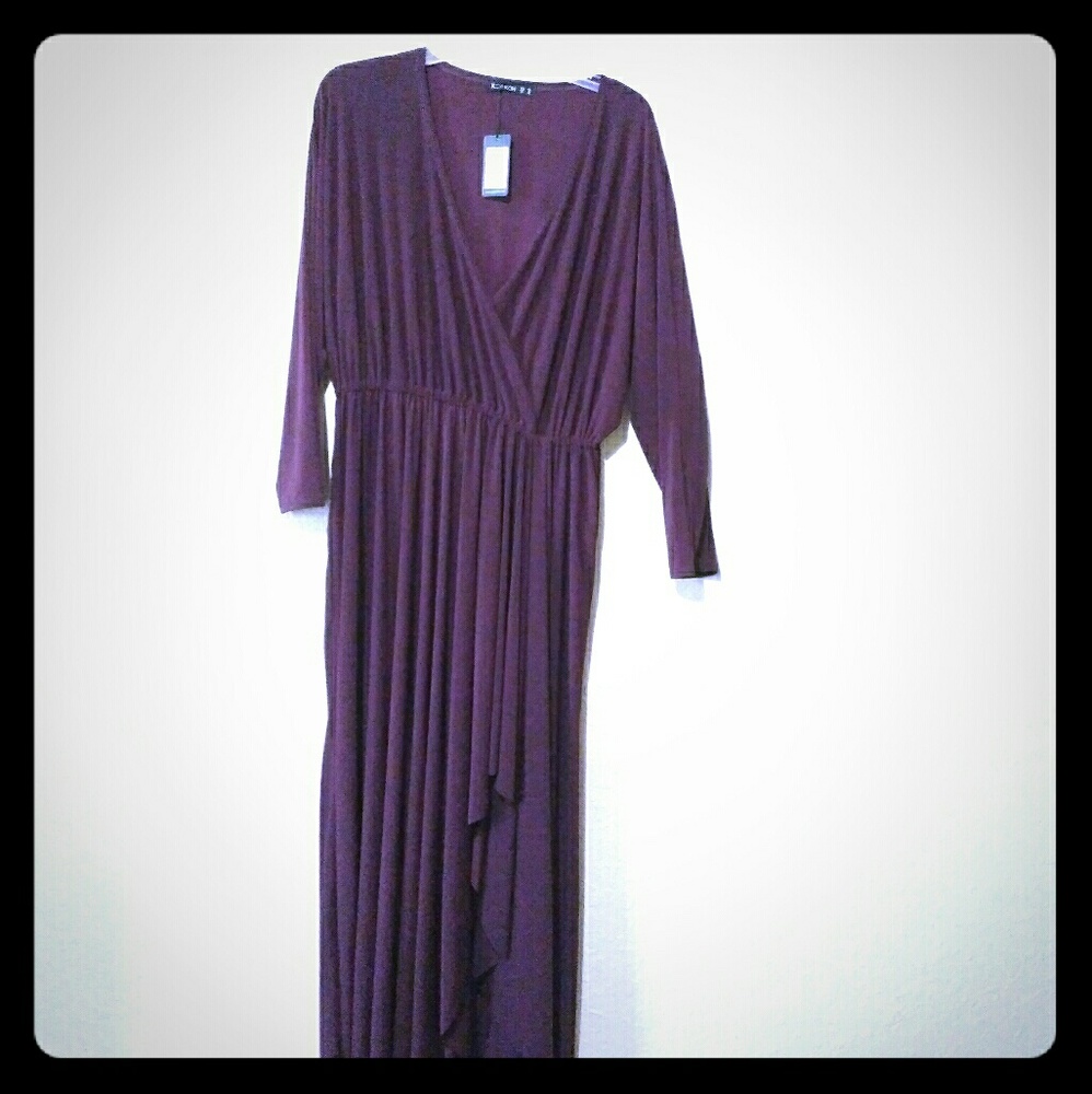 New Burgundy Maxi dress